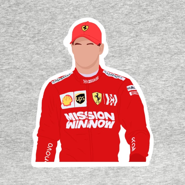 Mick Schumacher for Ferrari by royaldutchness